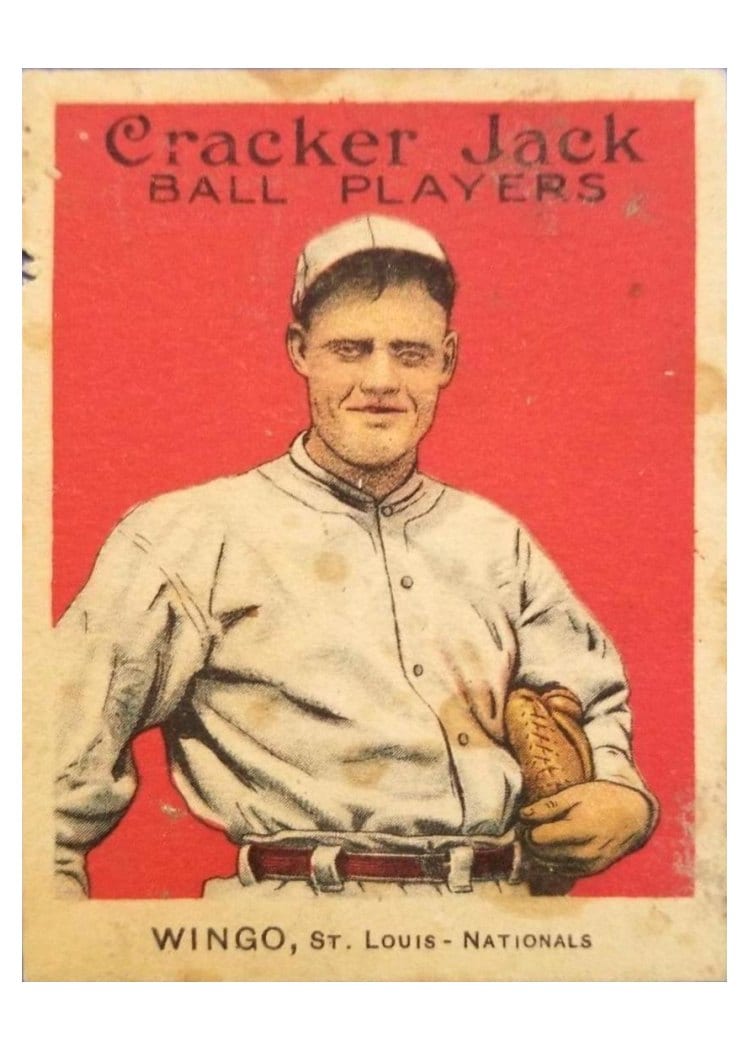1915 Cracker Jack Ivy Wingo #130 card