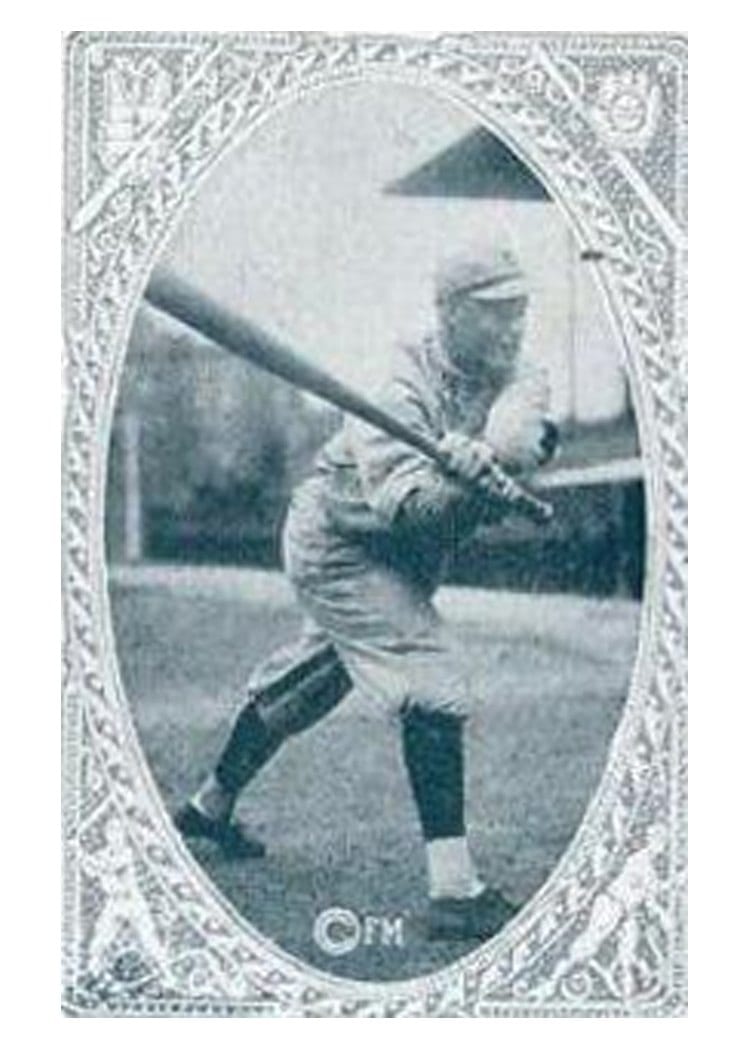 1922 E120 American Caramel Ivy Wingo card