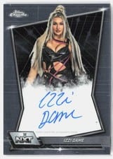 2026 Topps Chrome WWE NXT Autographs Izzi Dame #NXT-IZZ card