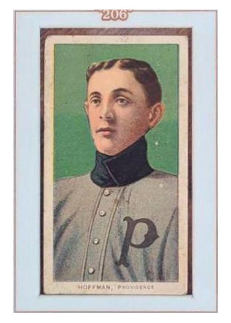 1909 T206 Polar Bear Izzy Hoffman card