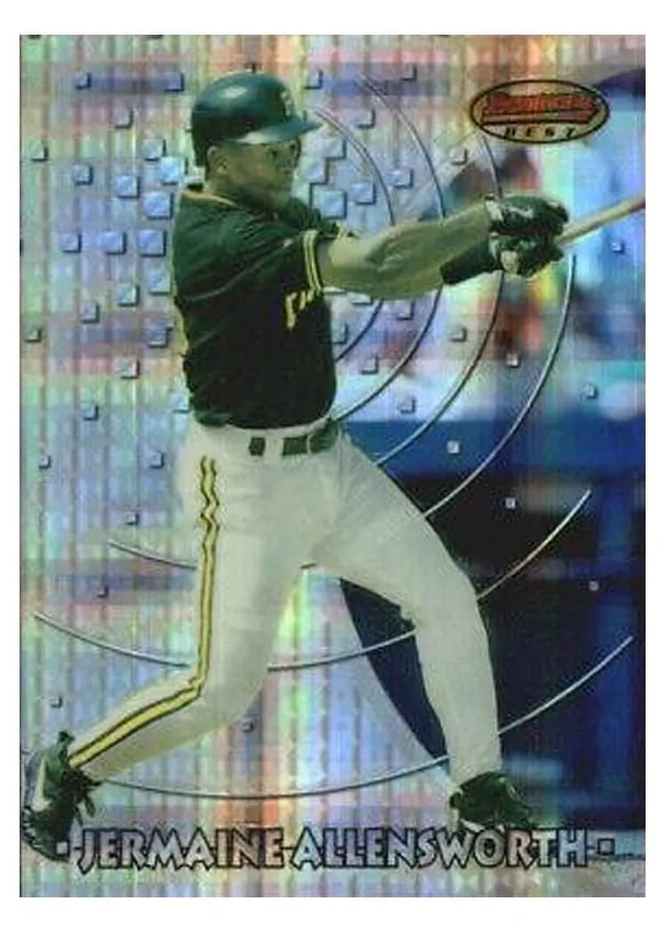 1997 Bowman's Best J. Allensworth #27 card