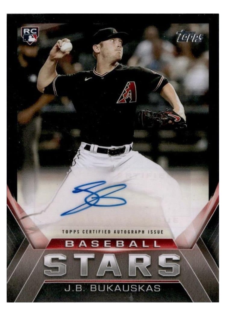 2021 Topps Update Baseball Stars Autographs J.B. Bukauskas #BSA-JBB card
