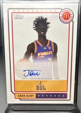 2024 Topps Chrome McDonald's All-American Event Autographs J. Bol #EA-JO card