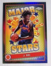 2024 Topps Chrome McDonald's All-American Major Stars J. Bol #SES-JOB card
