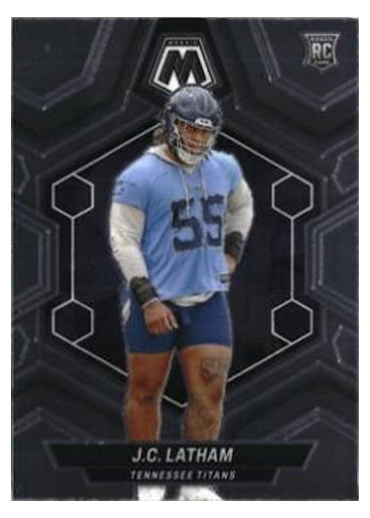 2024 Panini Mosaic Base Set J.C. Latham #307 card