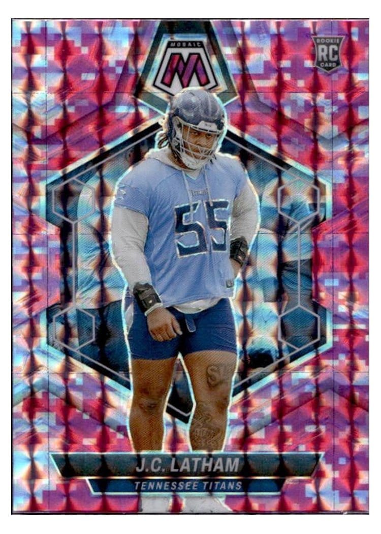 2024 Panini Mosaic Base Set J.C. Latham #307 card