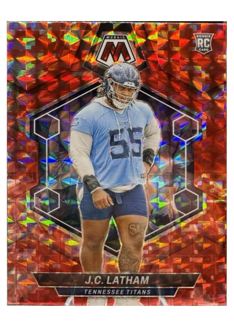 2024 Panini Mosaic Base Set J.C. Latham #307 card