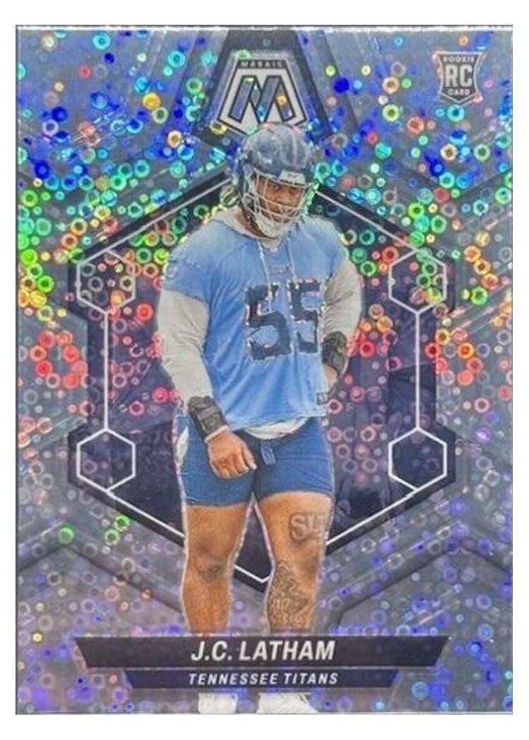 2024 Panini Mosaic Base Set J.C. Latham #307 card