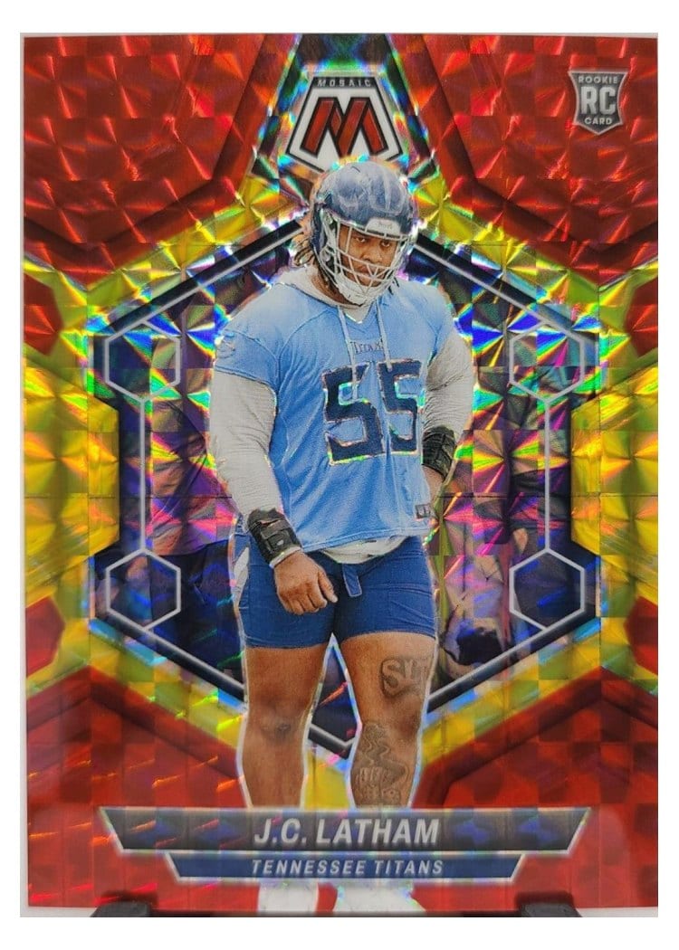 2024 Panini Mosaic Base Set J.C. Latham #307 card