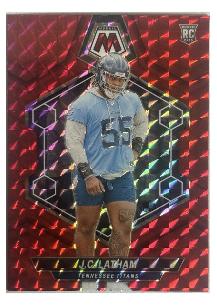 2024 Panini Mosaic Base Set J.C. Latham #307 card