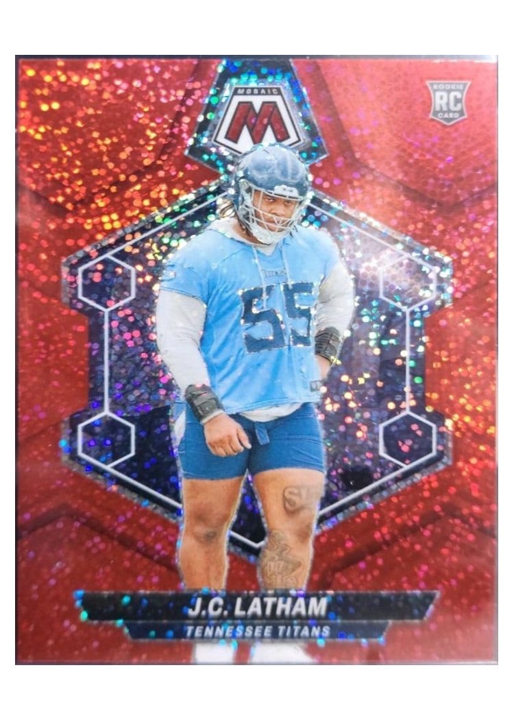 2024 Panini Mosaic Base Set J.C. Latham #307 card
