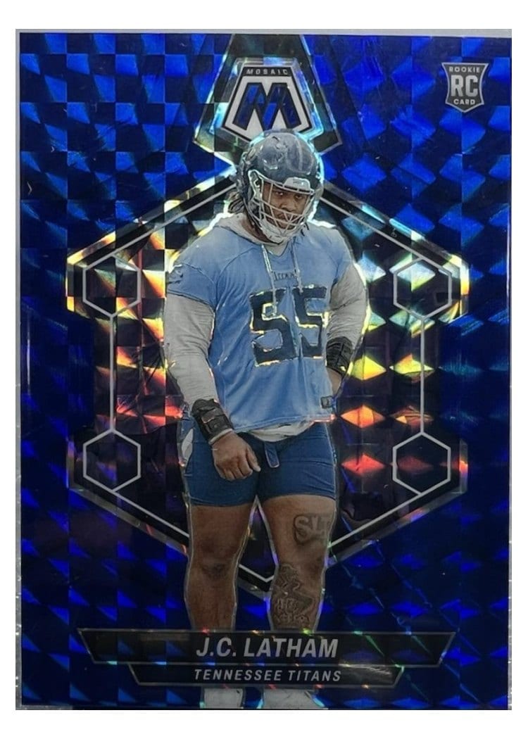 2024 Panini Mosaic Base Set J.C. Latham #307 card