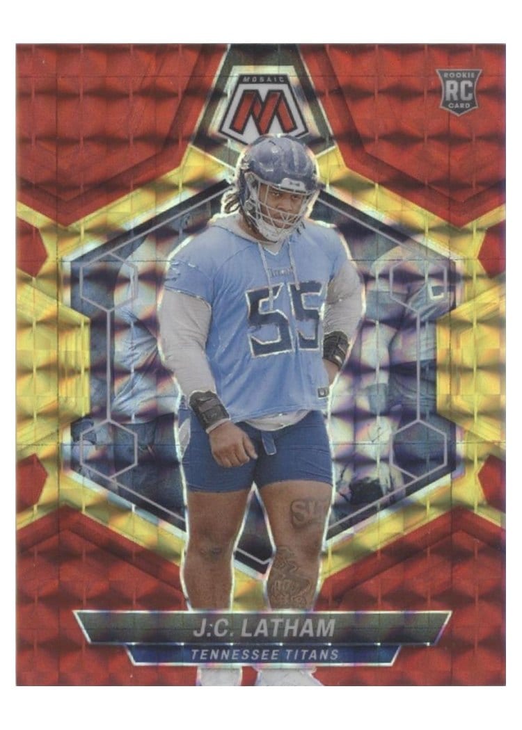 2024 Panini Mosaic Base Set J.C. Latham #307 card
