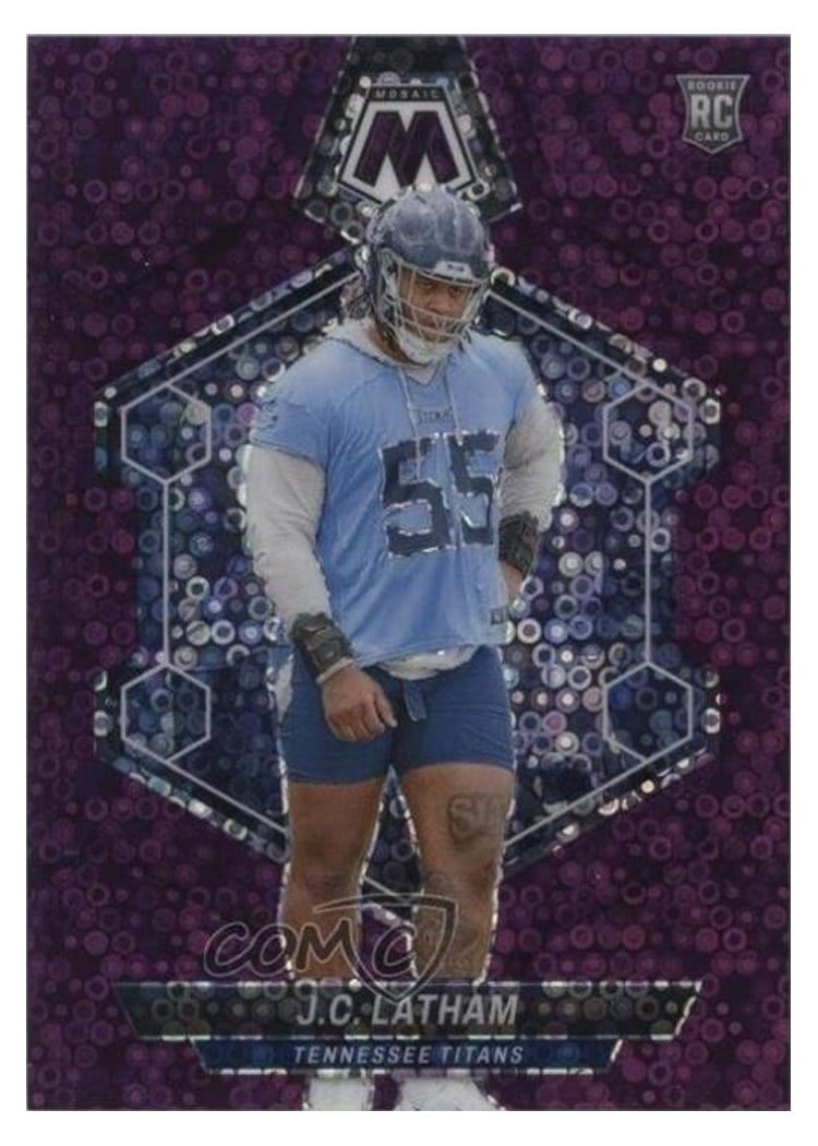 2024 Panini Mosaic Base Set J.C. Latham #307 card