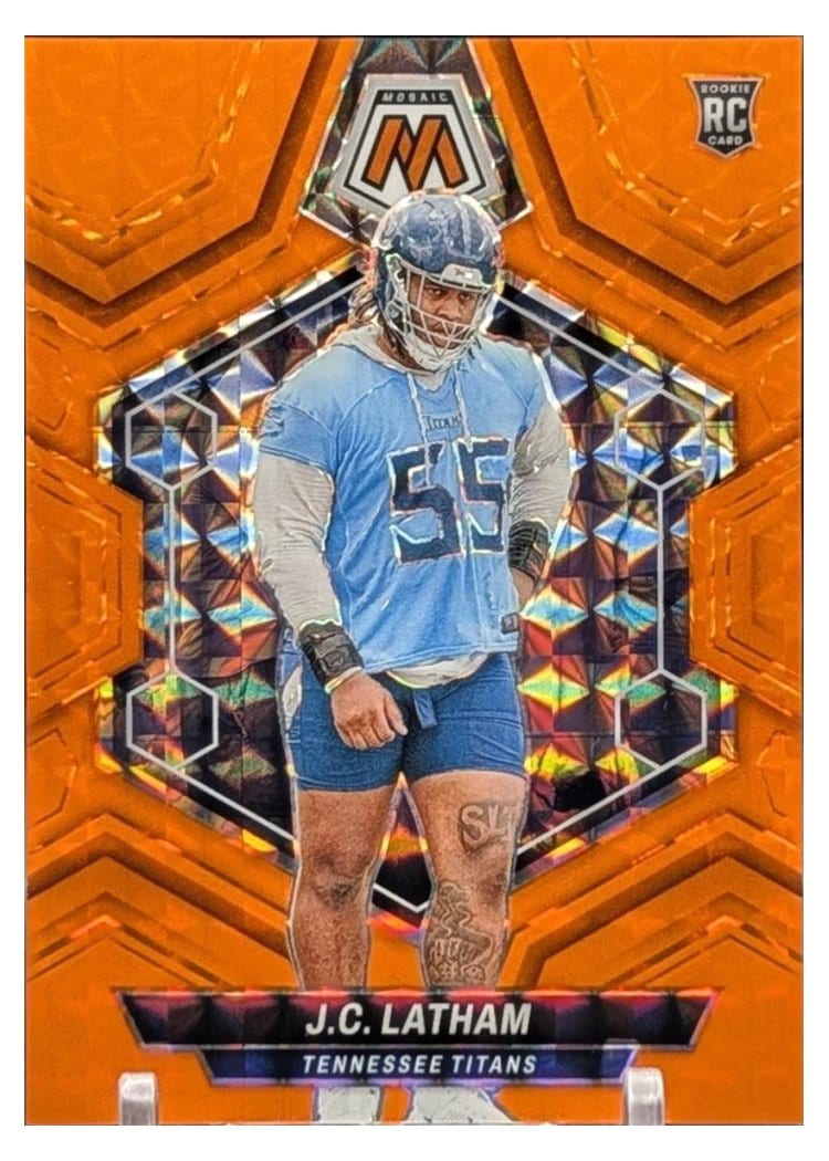 2024 Panini Mosaic Base Set J.C. Latham #307 card