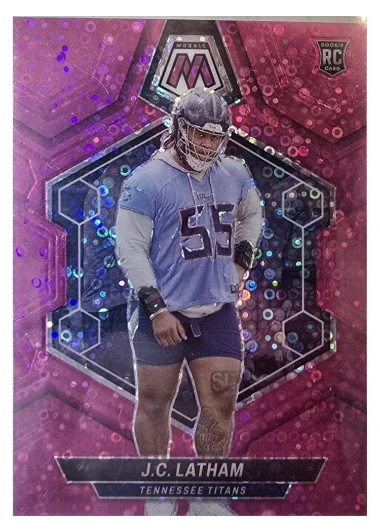 2024 Panini Mosaic Base Set J.C. Latham #307 card