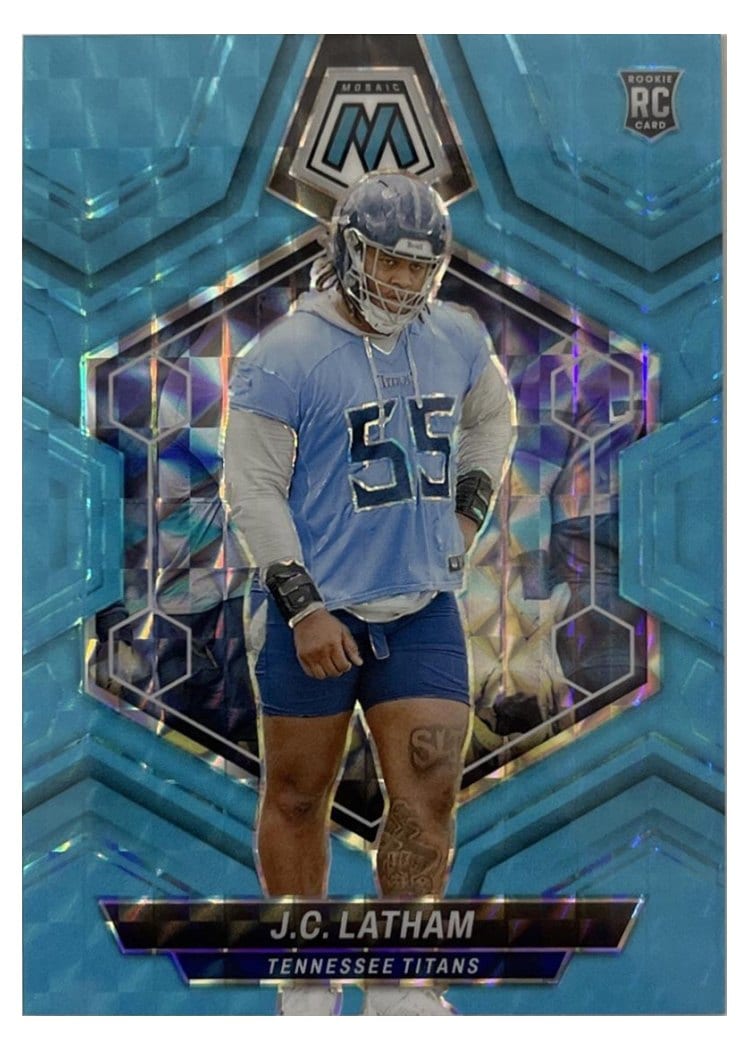 2024 Panini Mosaic Base Set J.C. Latham #307 card