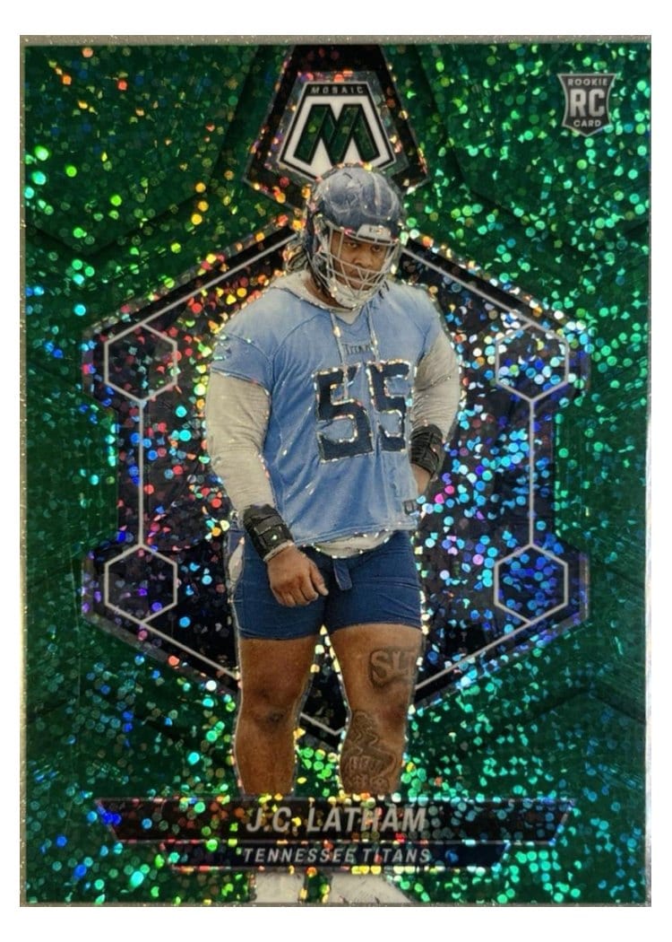 2024 Panini Mosaic Base Set J.C. Latham #307 card