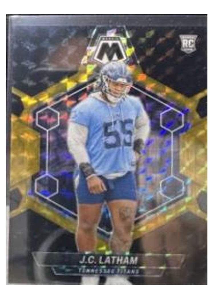 2024 Panini Mosaic Base Set J.C. Latham #307 card