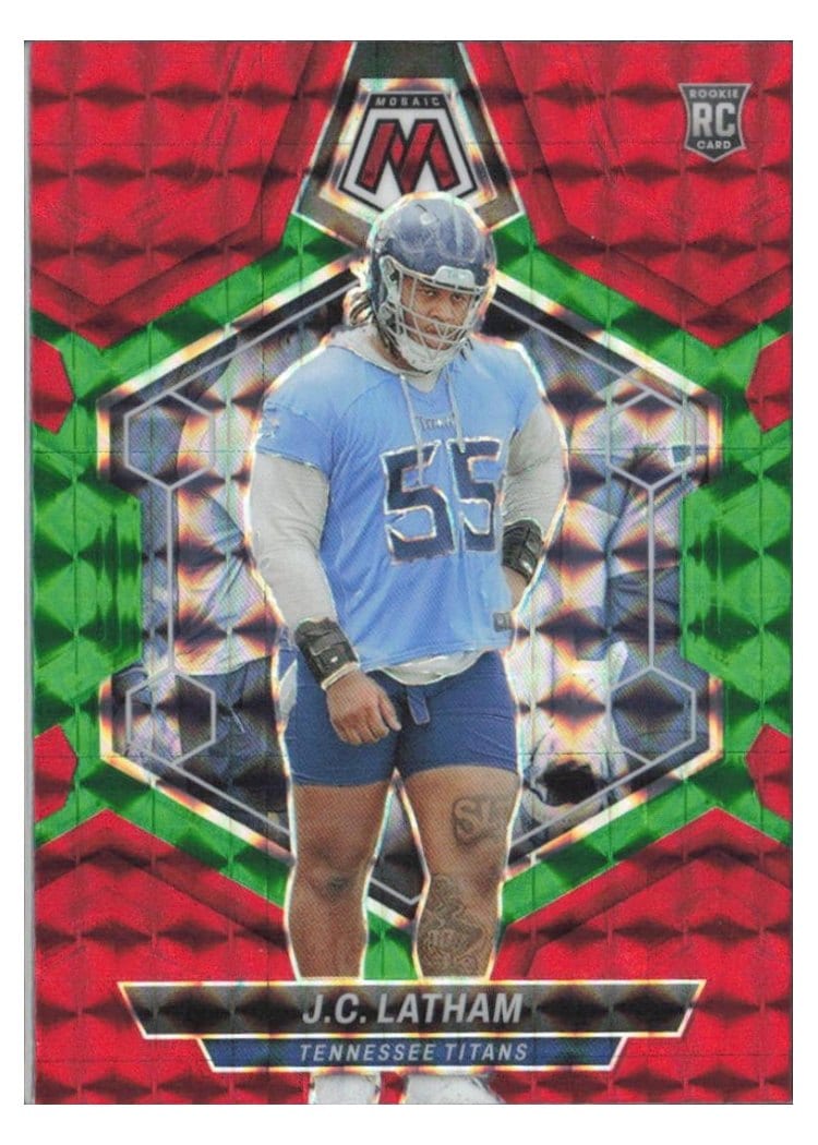 2024 Panini Mosaic Base Set J.C. Latham #307 card