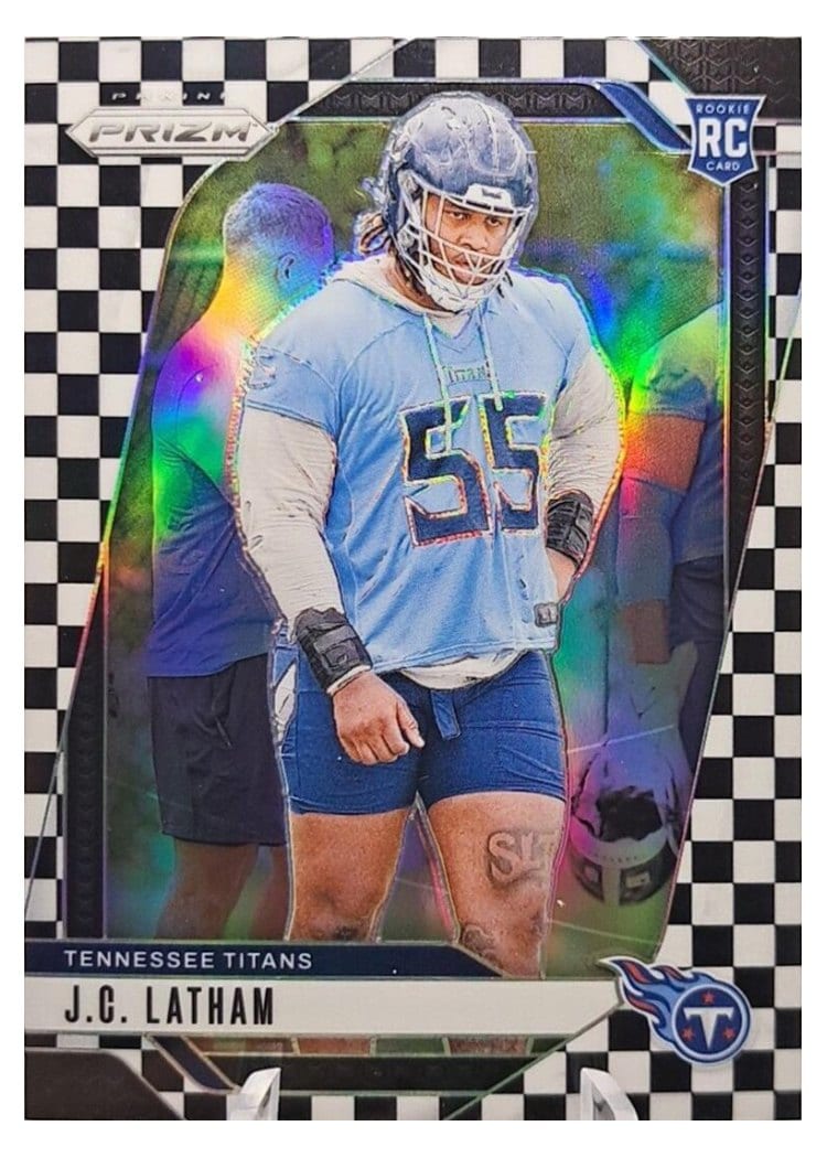 2024 Panini Prizm Base Set J.C. Latham #334 card