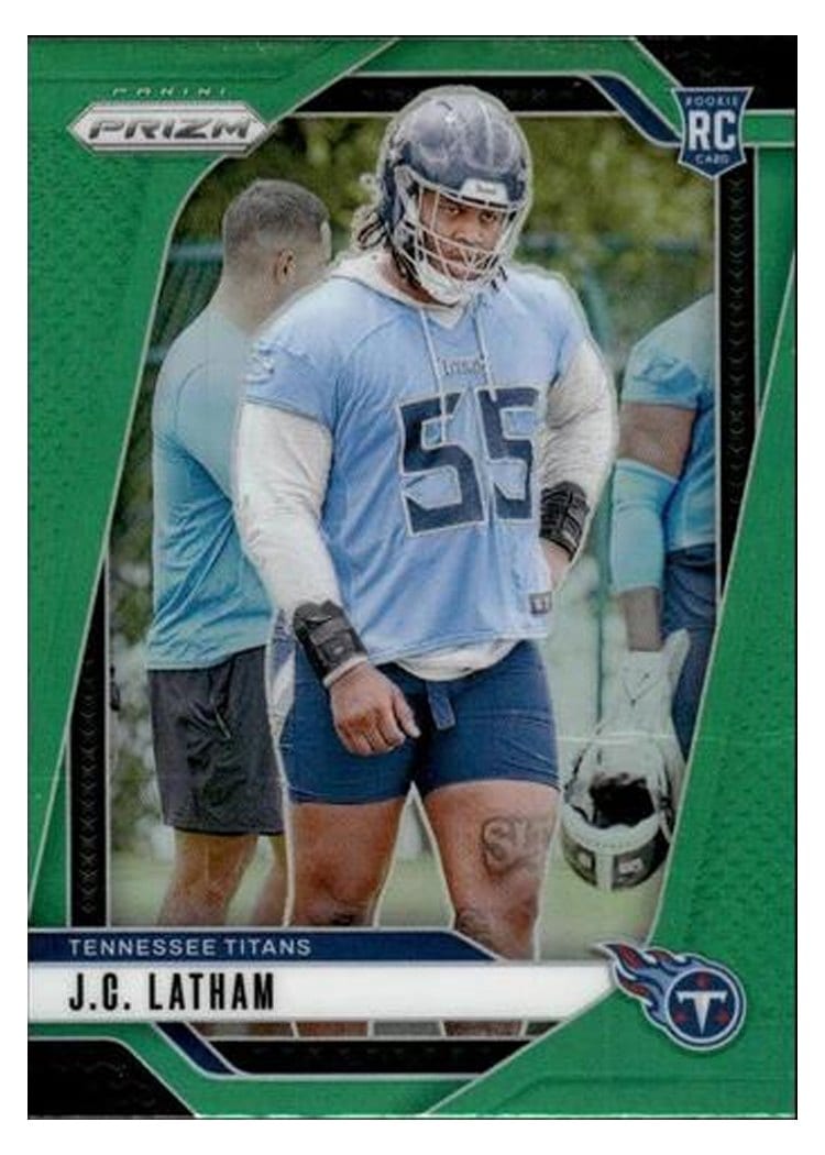 2024 Panini Prizm Base Set J.C. Latham #334 card