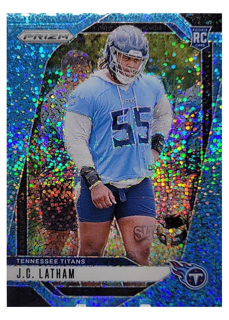 2024 Panini Prizm Base Set J.C. Latham #334 card