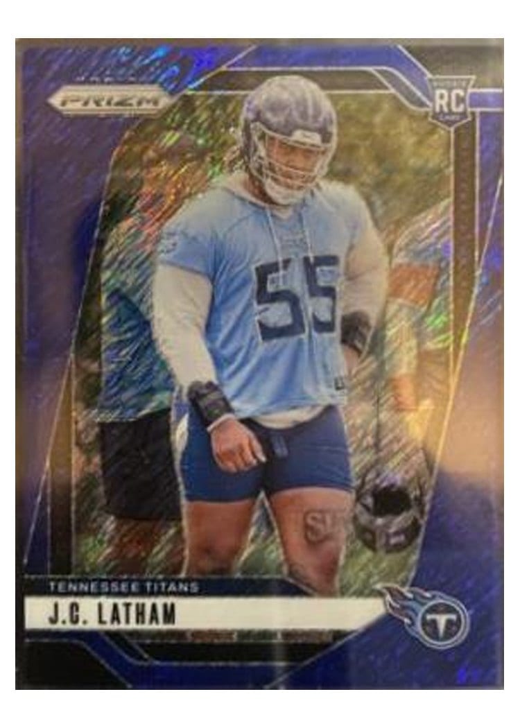 2024 Panini Prizm Base Set J.C. Latham #334 card