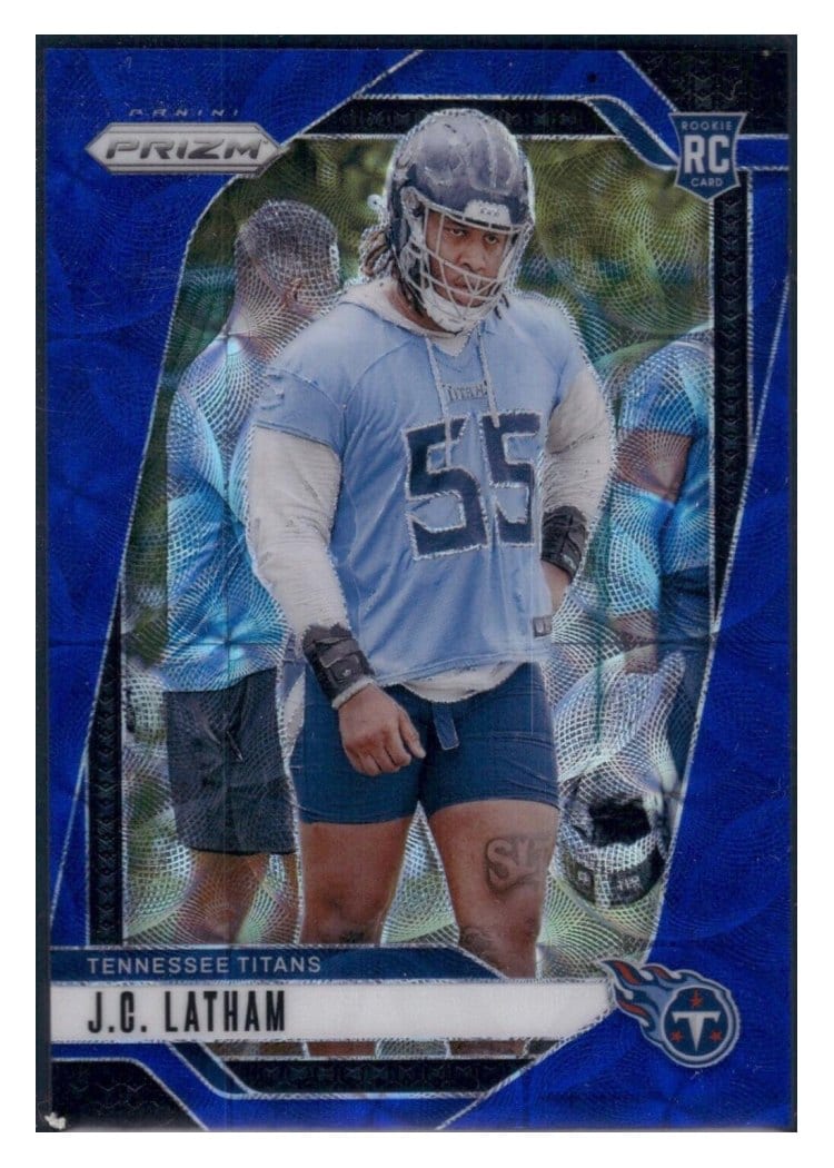2024 Panini Prizm Base Set J.C. Latham #334 card