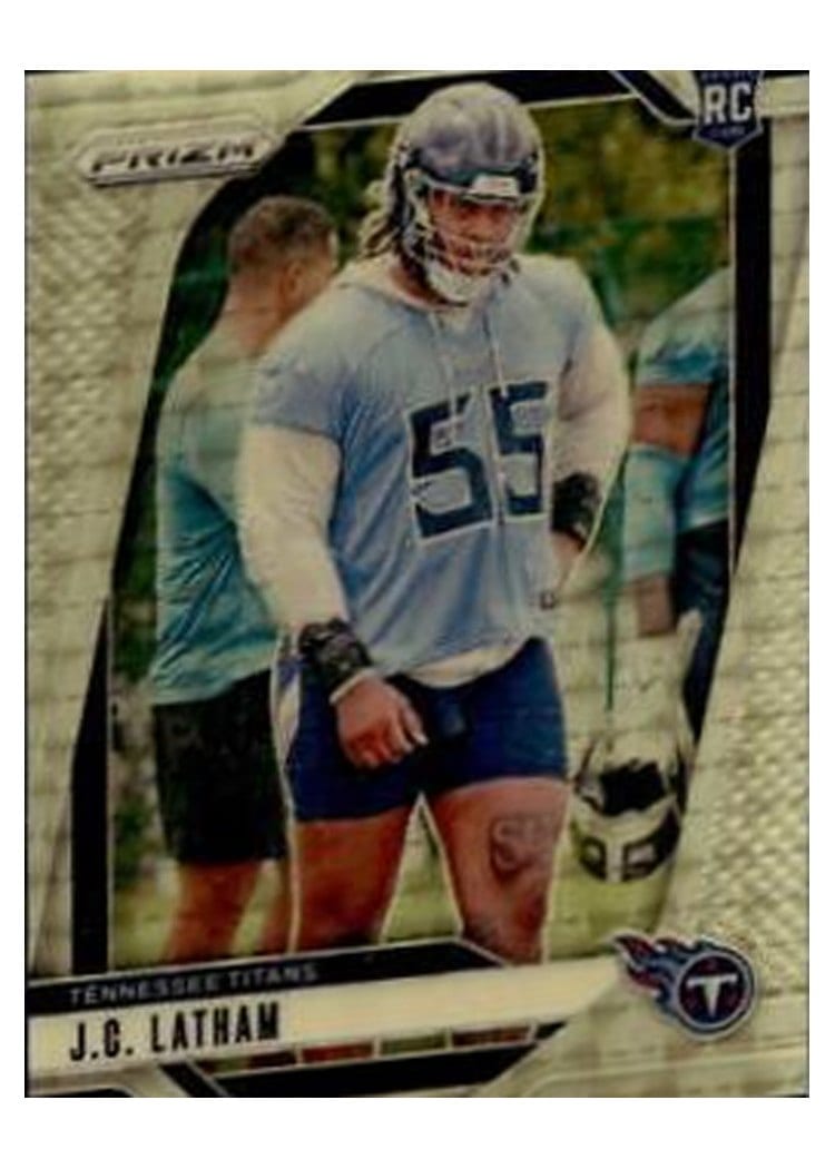 2024 Panini Prizm Base Set J.C. Latham #334 card