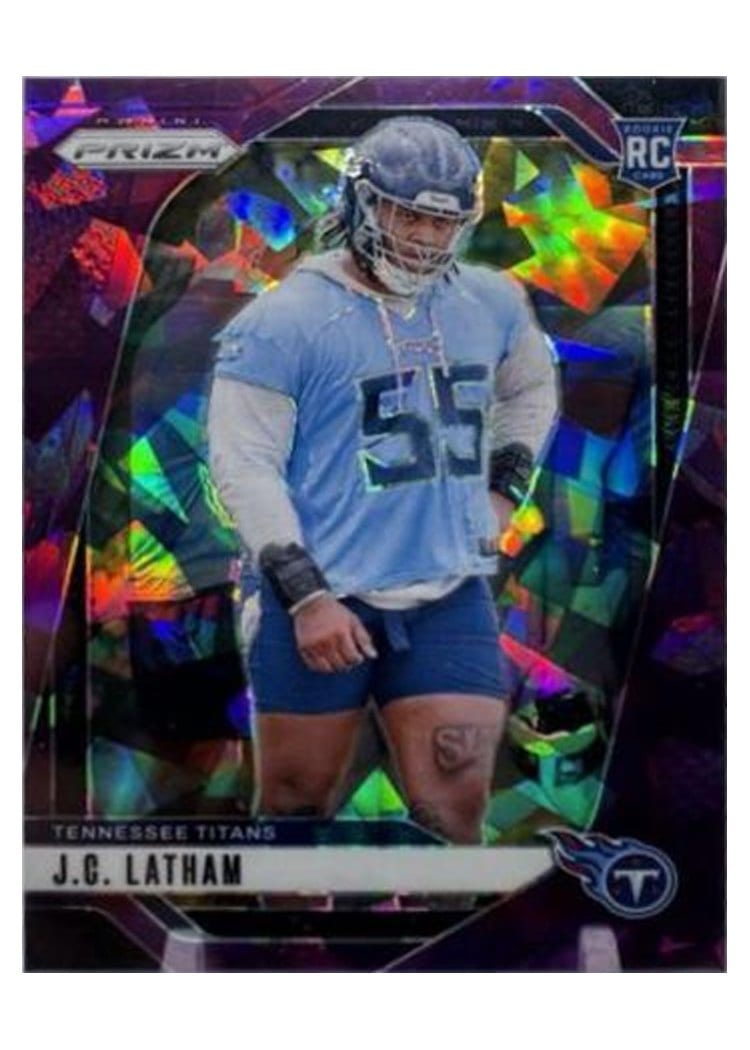 2024 Panini Prizm Base Set J.C. Latham #334 card