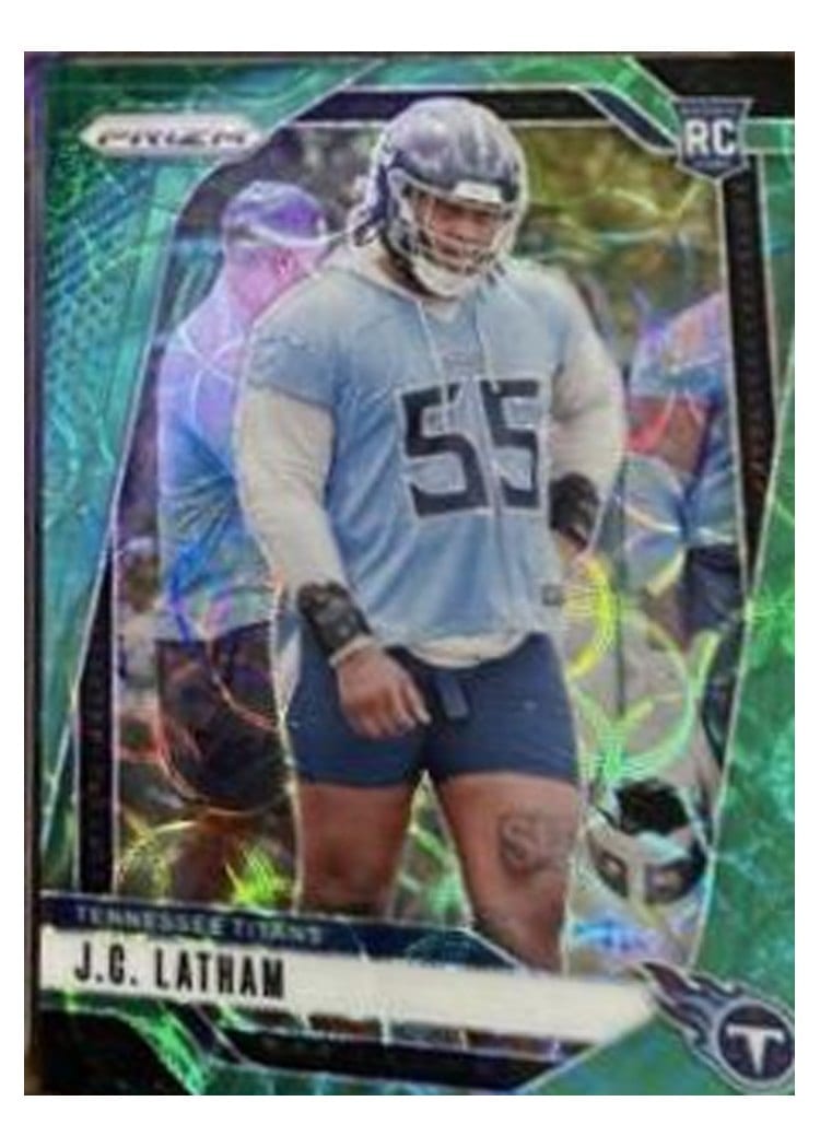 2024 Panini Prizm Base Set J.C. Latham #334 card