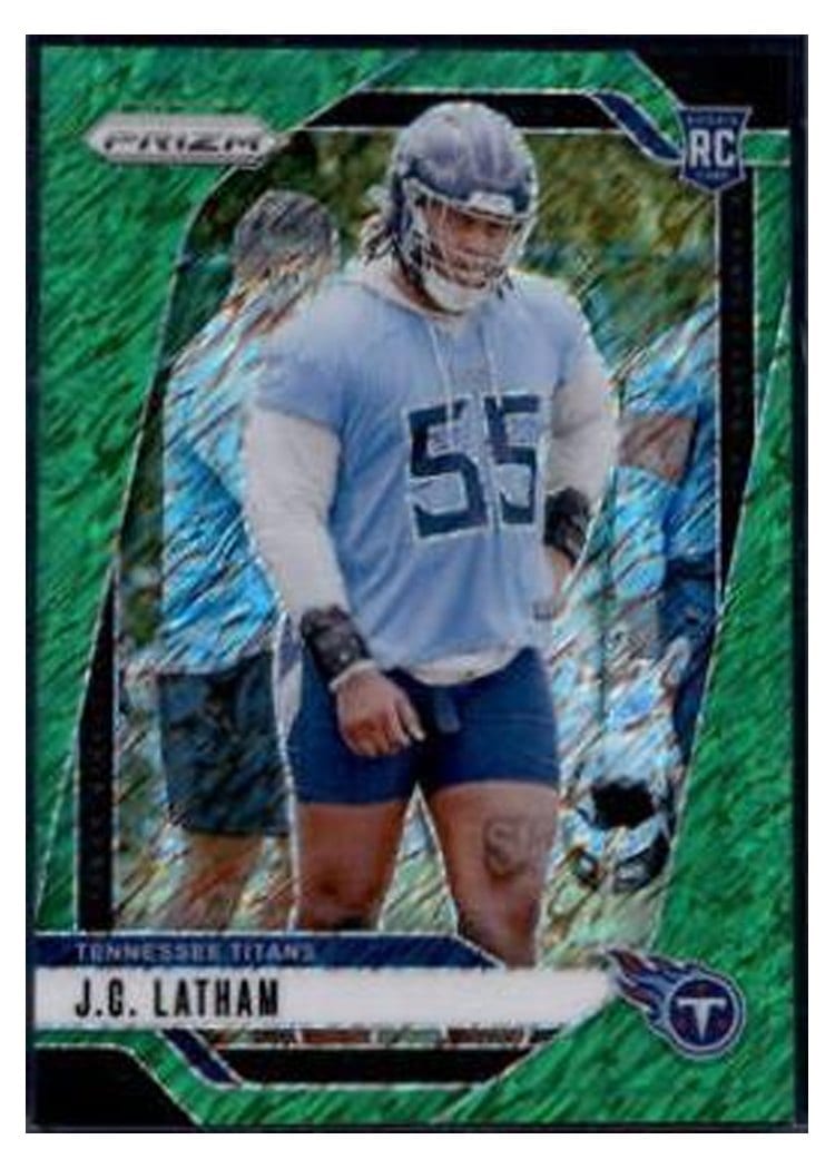 2024 Panini Prizm Base Set J.C. Latham #334 card