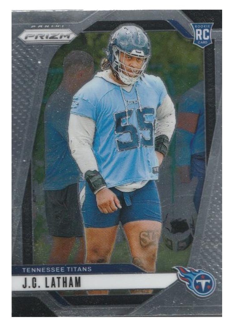 2024 Panini Prizm Base Set J.C. Latham #334 card