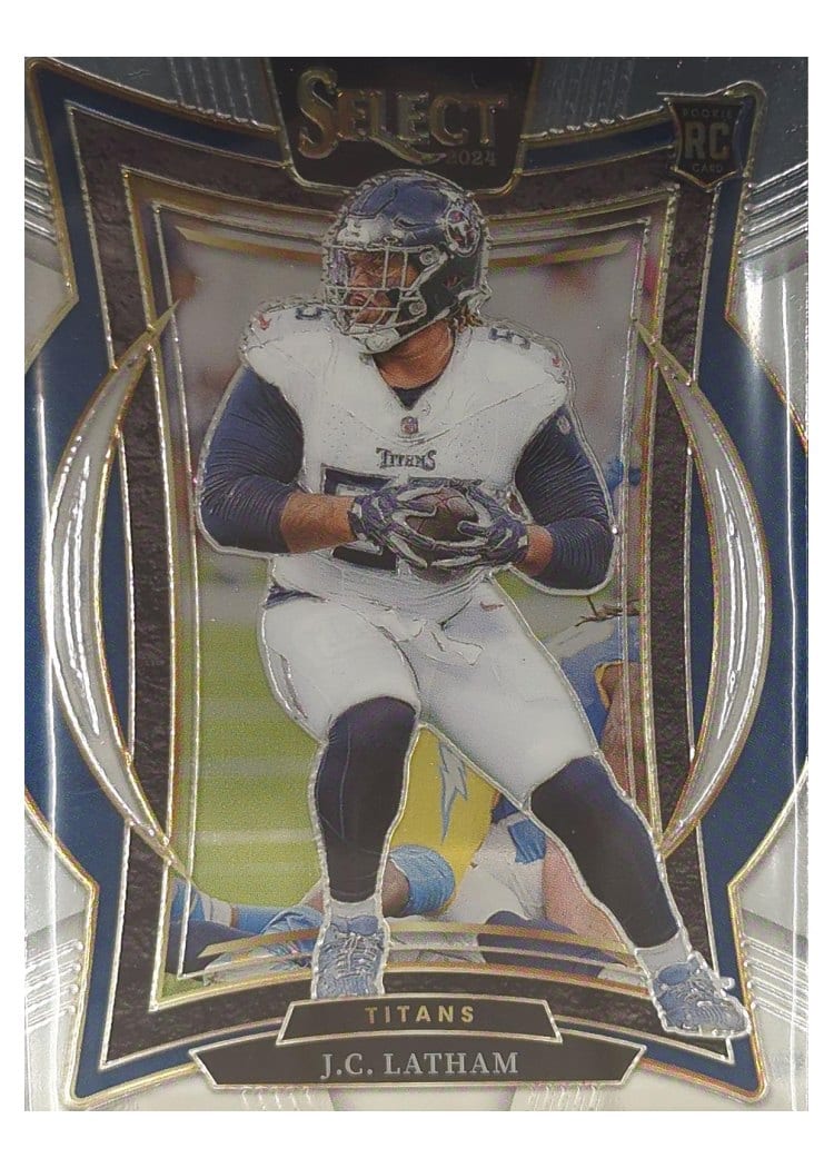 2024 Panini Select Base Set J.C. Latham #11 card
