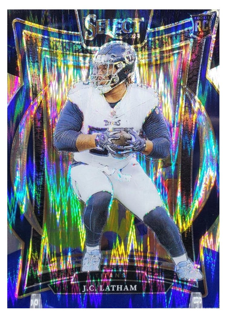 2024 Panini Select Base Set J.C. Latham #11 card