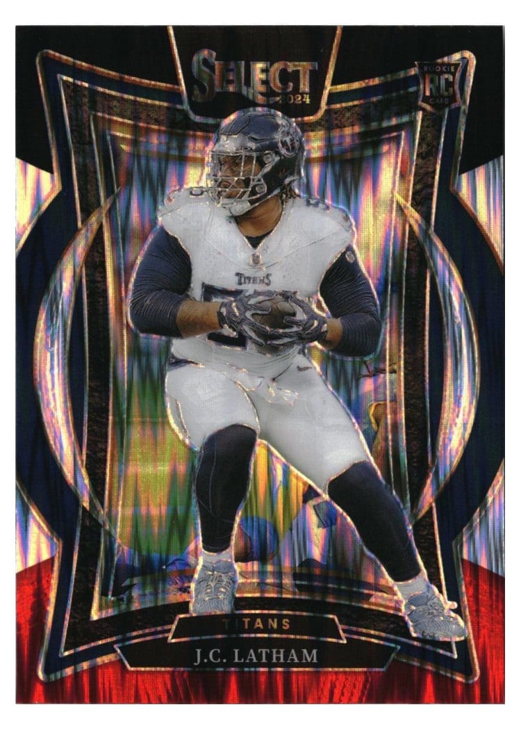 2024 Panini Select Base Set J.C. Latham #11 card