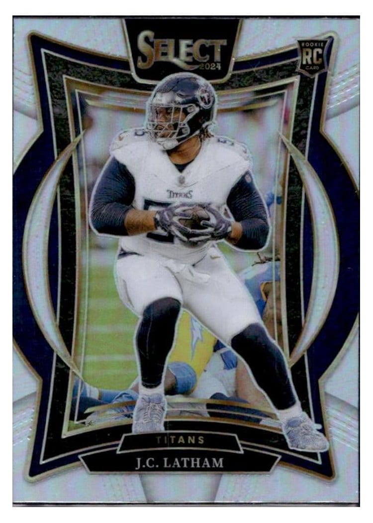 2024 Panini Select Base Set J.C. Latham #11 card