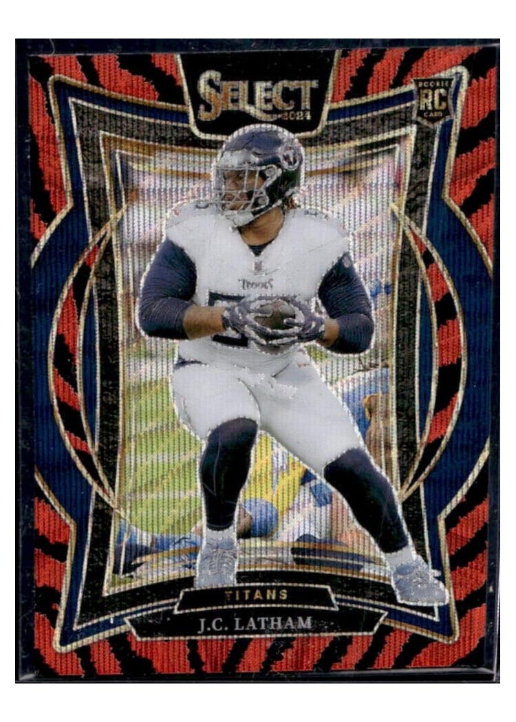 2024 Panini Select Base Set J.C. Latham #11 card