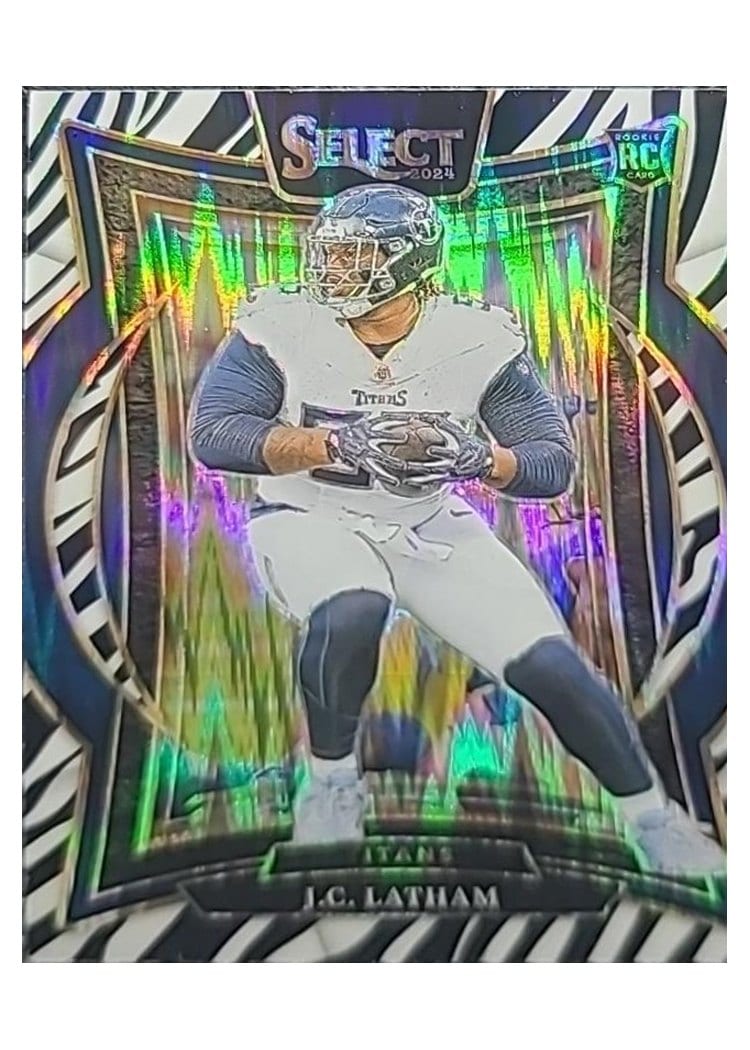 2024 Panini Select Base Set J.C. Latham #11 card