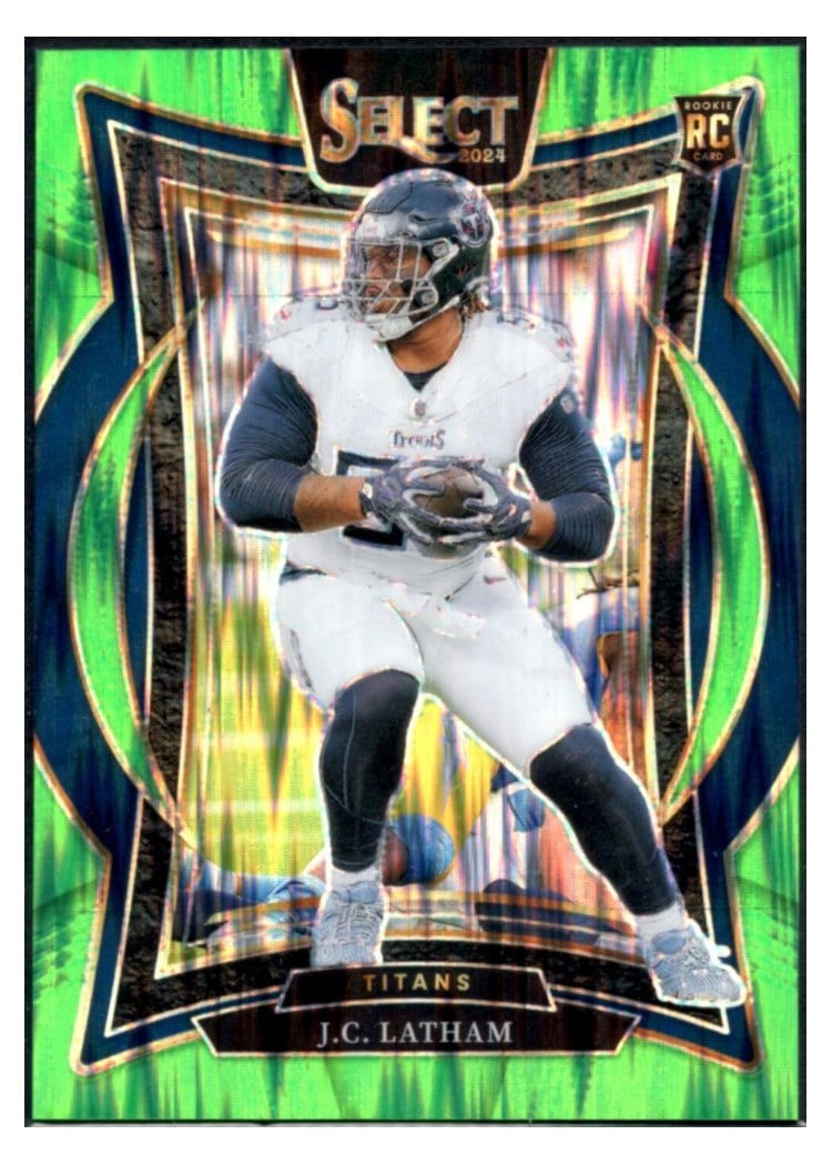 2024 Panini Select Base Set J.C. Latham #11 card