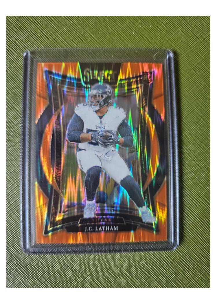 2024 Panini Select Base Set J.C. Latham #11 card