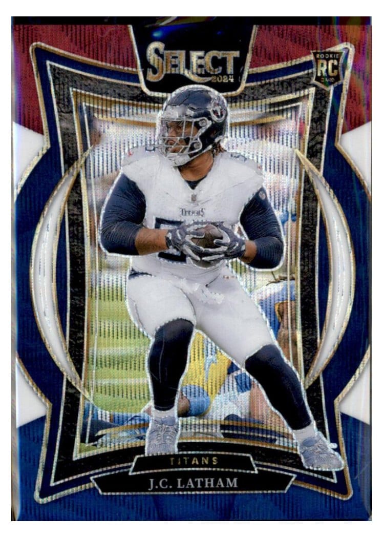 2024 Panini Select Base Set J.C. Latham #11 card
