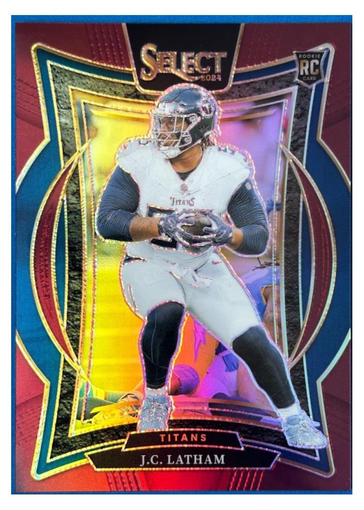 2024 Panini Select Base Set J.C. Latham #11 card