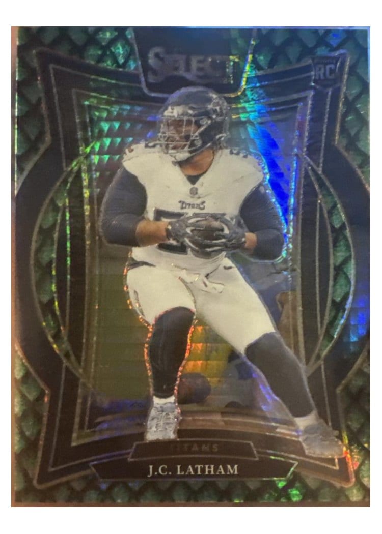2024 Panini Select Base Set J.C. Latham #11 card