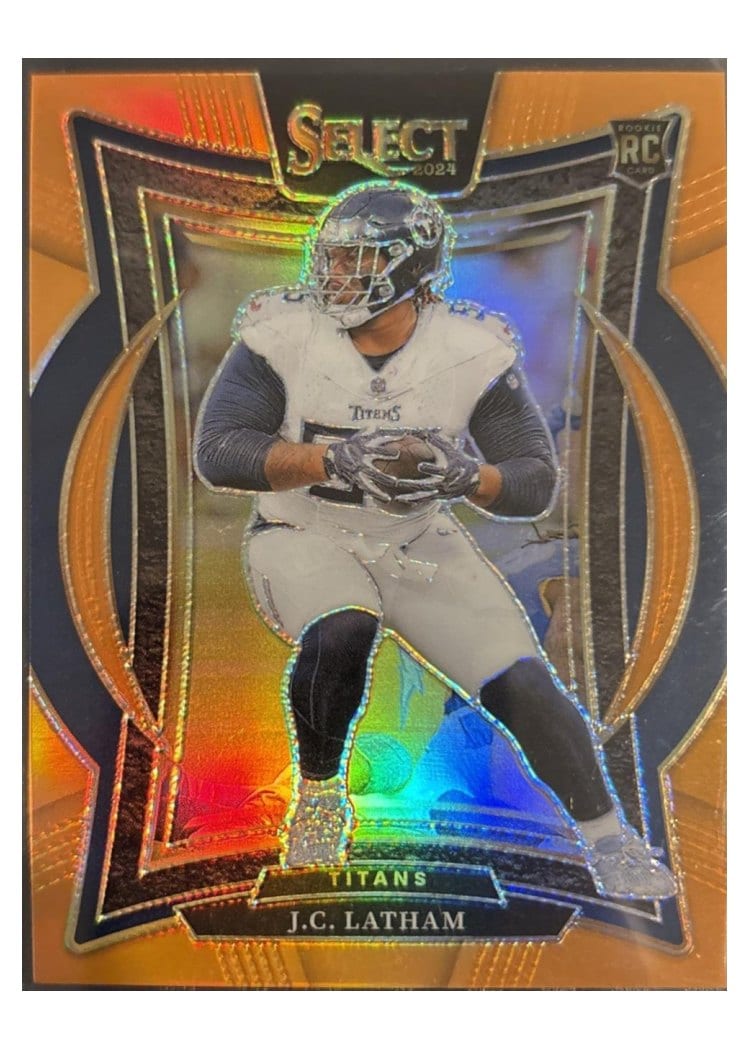 2024 Panini Select Base Set J.C. Latham #11 card