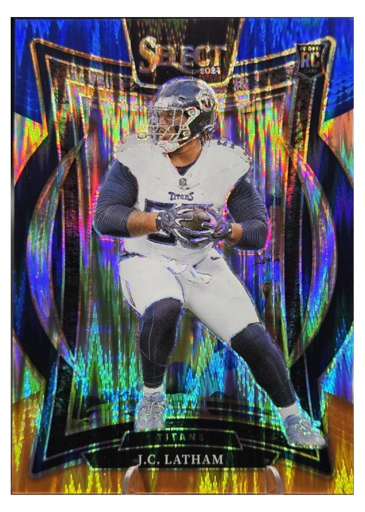2024 Panini Select Base Set J.C. Latham #11 card