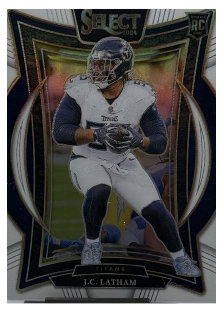 2024 Panini Select Base Set J.C. Latham #11 card