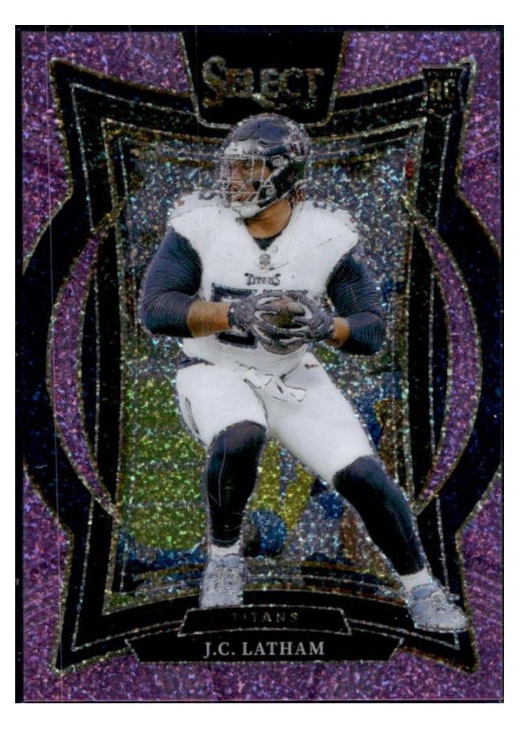 2024 Panini Select Base Set J.C. Latham #11 card