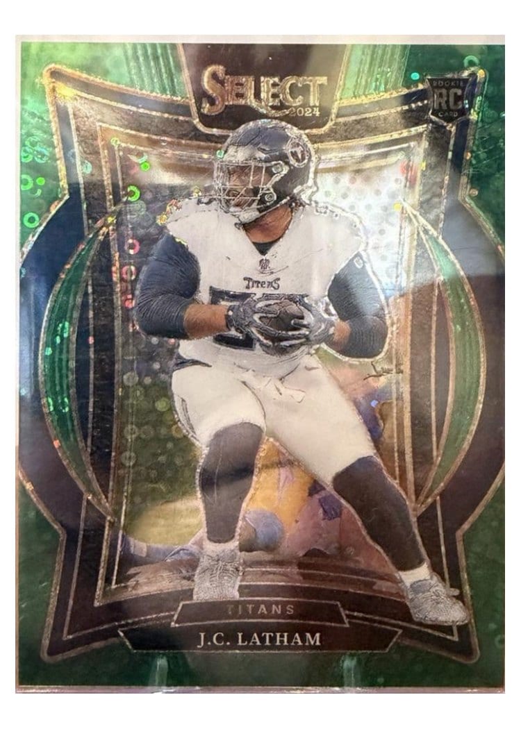 2024 Panini Select Base Set J.C. Latham #11 card